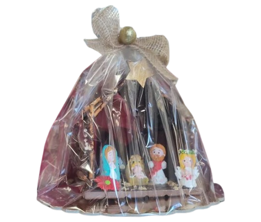 Presepe di cioccolato