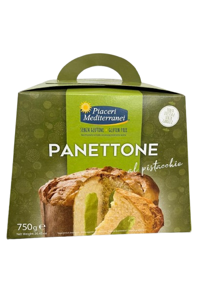 Panettone senza glutine al pistacchio
