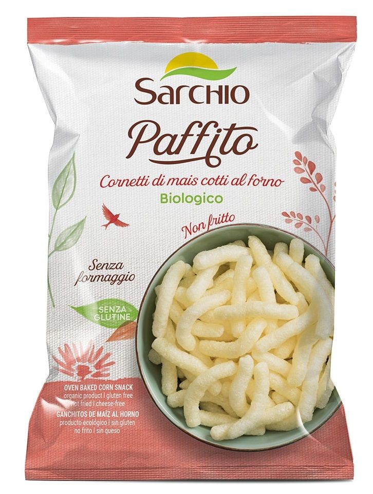 CORNETTI DI MAIS COTTI AL FORNO BIOLOGICI