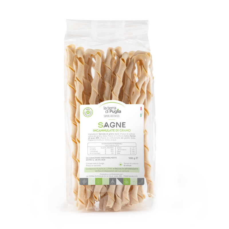 SAGNE INCANNULLATE DI GRANO