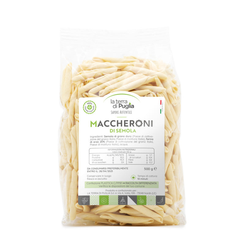 MACCHERONI DI SEMOLA