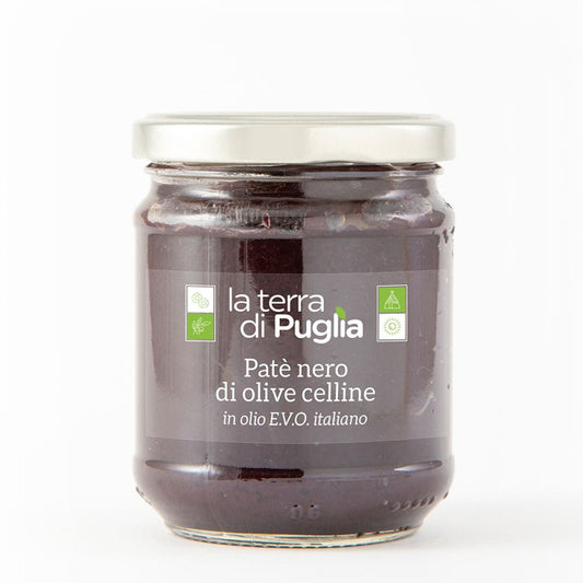 PATE' NERO DI OLIVE CELLINE